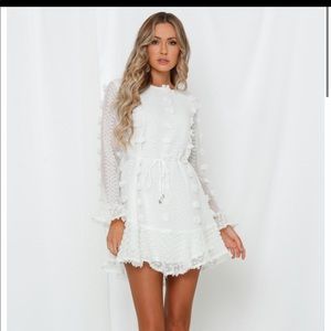 Hello Molly White Dress